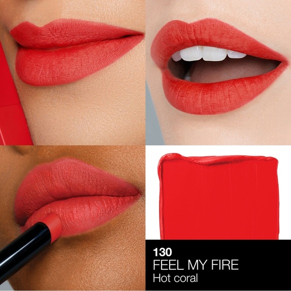 NARS Cosmetics 130 Feel My Fire Power Matte Lipstick - Picture 3 of 5